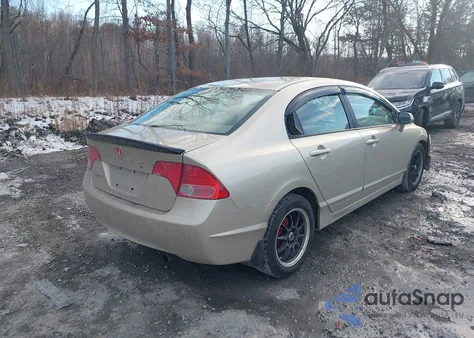 2007 Honda Civic Lx z USA, uszkodzony, nr VIN 1HGFA16597L041687